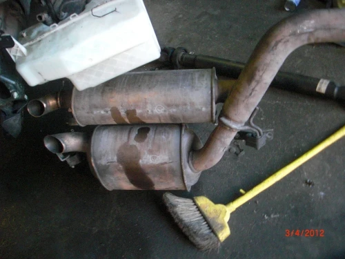 2003-2008 BMW 760Li Used OEM Exhaust Muffler