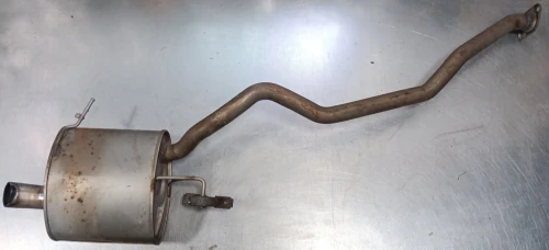 2003 BMW X5 3.0L Left/Driver Used OEM Exhaust Muffler