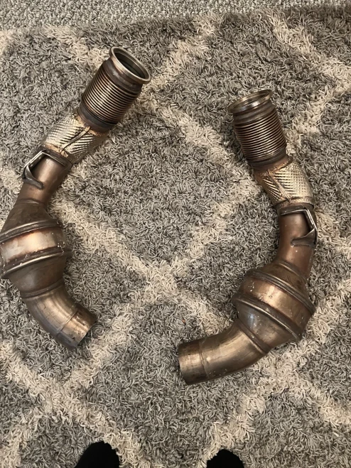 2018-2022 BMW M8 Left & Right Used OEM Exhaust Muffler