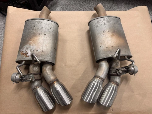 2012-2015 Chevrolet SS Left & Right Used OEM Exhaust Muffler