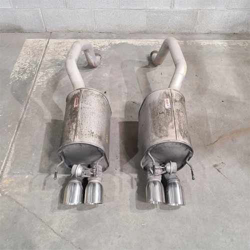 2009-2013 Chevrolet Corvette Left & Right Used OEM Exhaust Muffler