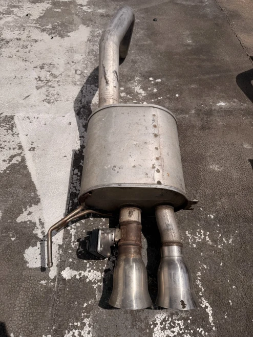 Chevrolet Corvette Left/Driver NPP Used OEM Exhaust Muffler