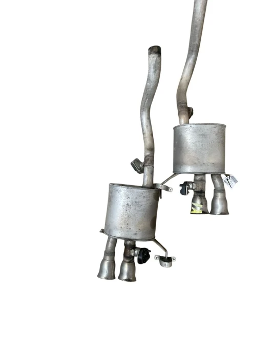 2014-2019 Chevrolet Corvette Left & Right Rear Active Exhaust Used OEM Exhaust Muffler