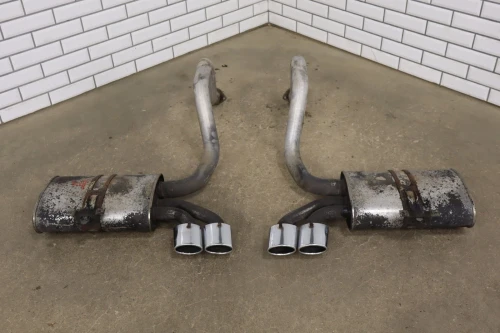 2002 Chevrolet Corvette 5.7L Left & Right Used OEM Exhaust Muffler