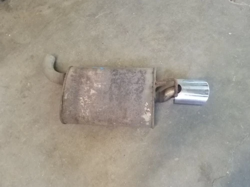 2016-2019 Ford Explorer 3.5L Left/Driver Used OEM Exhaust Muffler