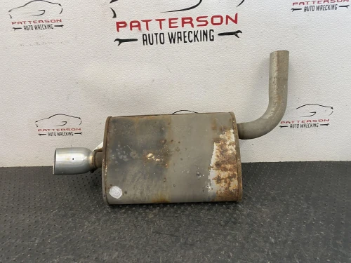 2013-2019 Ford Explorer Left/Driver Rear Used OEM Exhaust Muffler