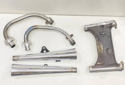 1982 Honda Left & Right Used OEM Exhaust Muffler