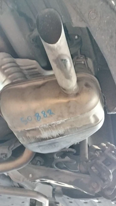 2017 Honda Civic 18307TBAA01 Used OEM Exhaust Muffler