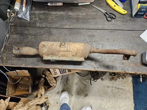 1983-1985 Honda Used OEM Exhaust Muffler