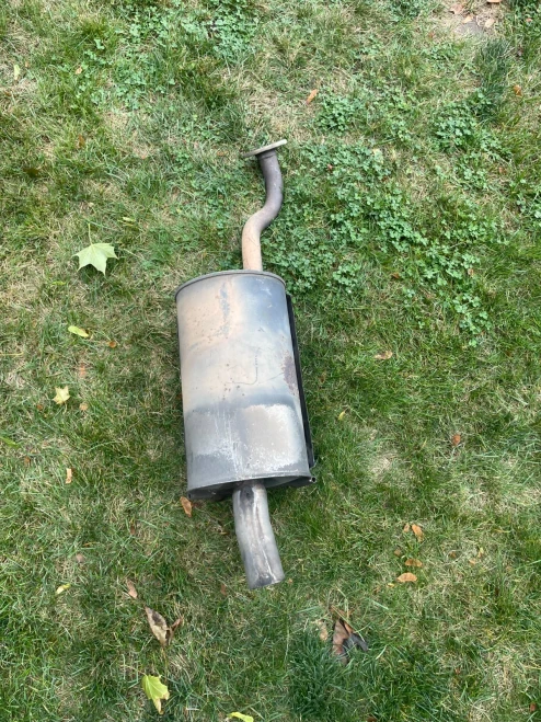 2007-2009 Honda CR-V 18307SXSA01 Rear Used OEM Exhaust Muffler
