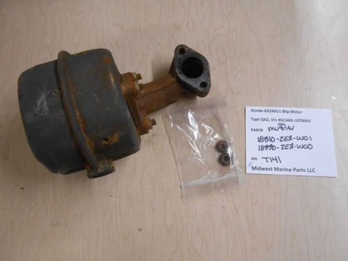 2000-2001 Honda 18310ZE2W01 18330ZE2W00 Used OEM Exhaust Muffler
