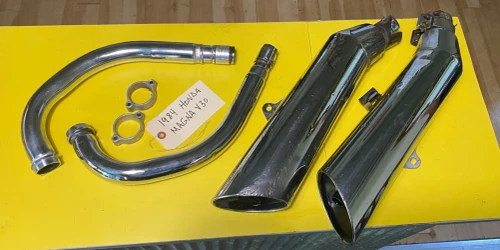 1984-1985 Honda Left & Right Used OEM Exhaust Muffler