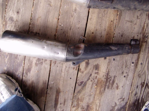 1985 Honda Left/Driver Used OEM Exhaust Muffler