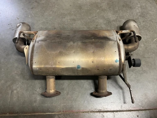 2009-2013 Infiniti G37 Rear Used OEM Exhaust Muffler