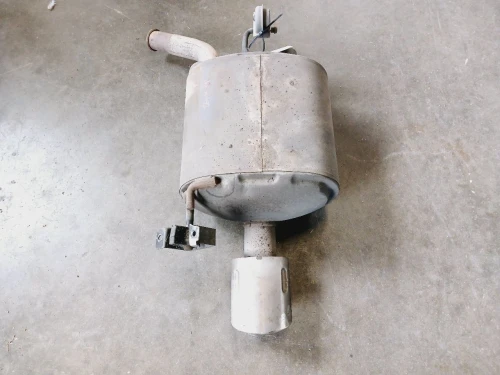 2008-2013 Infiniti G37 20100JK600 Right/Passenger Used OEM Exhaust Muffler