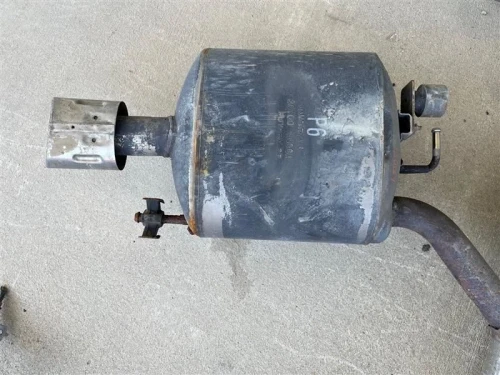 2011-2012 Infiniti G35 201001NC0A Right/Passenger AWD Used OEM Exhaust Muffler