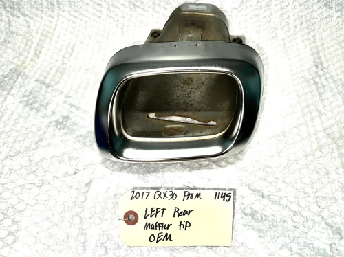 2017-2019 Infiniti QX30 Left/Driver Rear Used OEM Exhaust Muffler