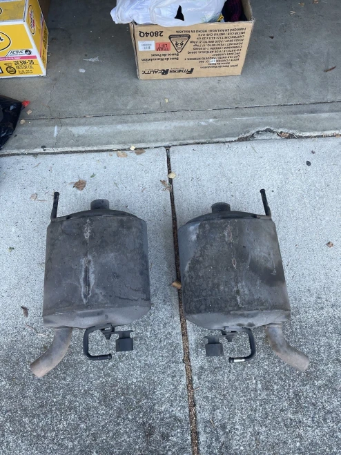 2007-2008 Infiniti G35 20100JK610 RWD Used OEM Exhaust Muffler