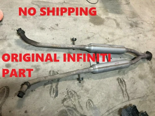 2009-2013 Infiniti G37 Rear AWD Used OEM Exhaust Muffler