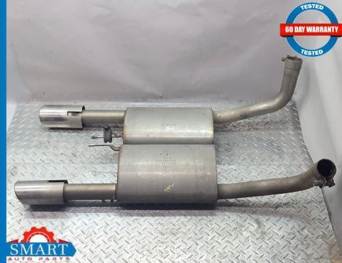 2005-2006 Jaguar XK8 4.2L Left & Right Rear Used OEM Exhaust Muffler