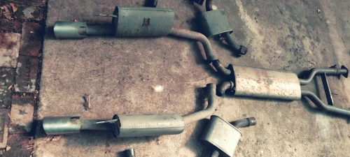 2000-2002 Jaguar XKR Used OEM Exhaust Muffler
