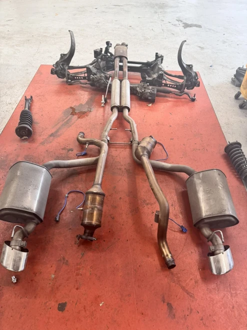 2010-2019 Jaguar XJ Left & Right Used OEM Exhaust Muffler