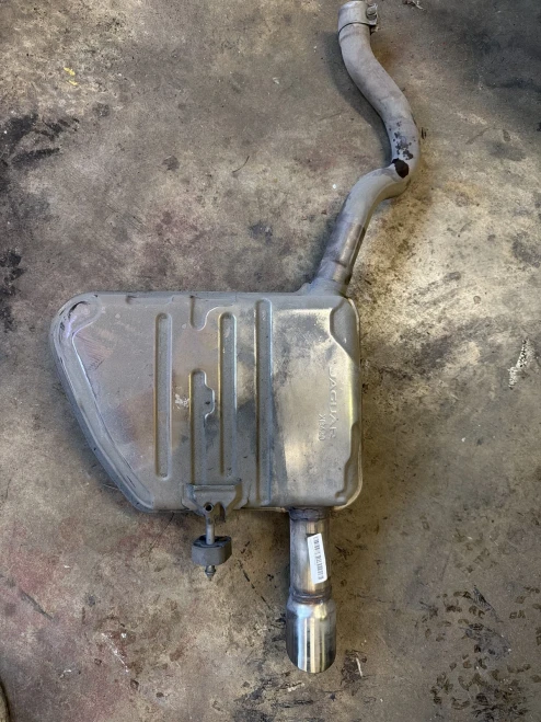 2018 Jaguar XE Right/Passenger Used OEM Exhaust Muffler