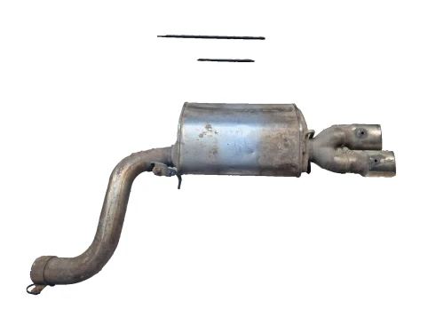 2007-2011 Jaguar XFR 9X235232CD Left/Driver Rear Used OEM Exhaust Muffler