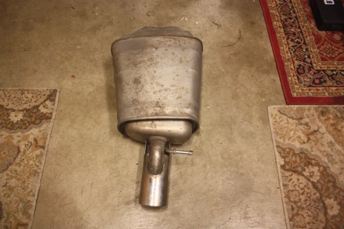 2002-2008 Jaguar X-Type Left/Driver Rear Used OEM Exhaust Muffler
