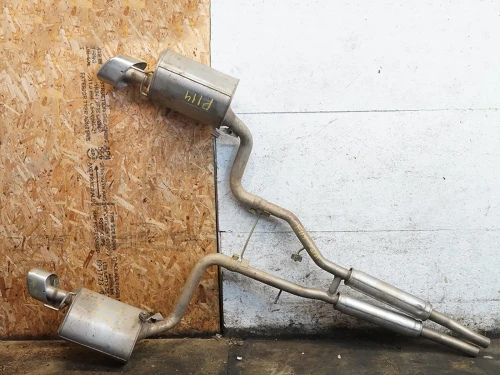 2009-2010 Jaguar XF 9X235230BB Left & Right Rear Used OEM Exhaust Muffler