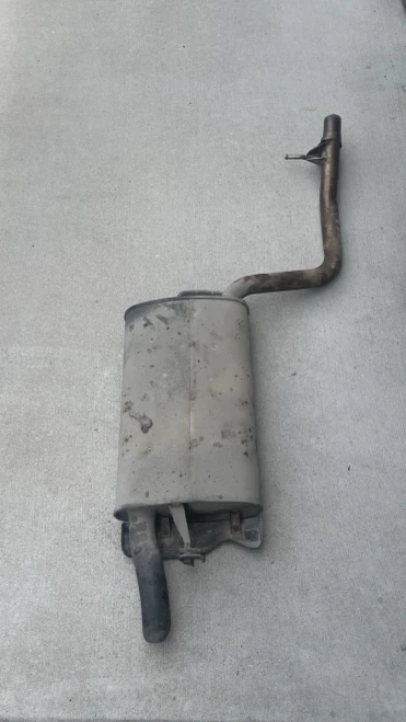 2001-2003 Lexus LS430 Left/Driver Rear Used OEM Exhaust Muffler