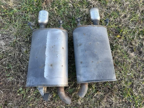 2007-2012 Lexus ES350 3.5L Left & Right Rear FWD Used OEM Exhaust Muffler