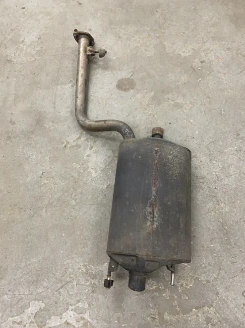 2007-2017 Lexus LS460 Right/Passenger Rear Used OEM Exhaust Muffler