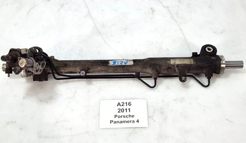 11-16 OEM Porsche Panamera 4 970 AWD Power Steering Gear Rack and Pinion used OEM rack and pinion