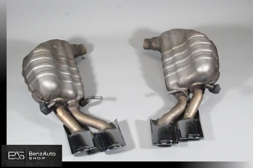 2008-2014 Mercedes-Benz C-Class 2044902001 Left & Right Rear Used OEM Exhaust Muffler