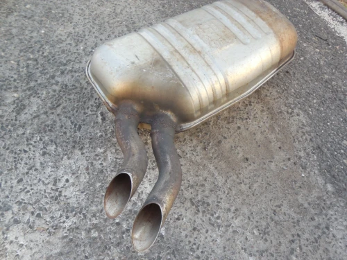 1996-1999 Mercedes-Benz E320 2104910001 Rear Used OEM Exhaust Muffler