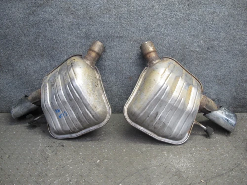 2004-2009 Mercedes-Benz SL500 Left & Right Rear Used OEM Exhaust Muffler