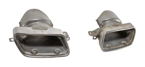 2011-2013 Mercedes-Benz E350 Left & Right Rear Used OEM Exhaust Muffler