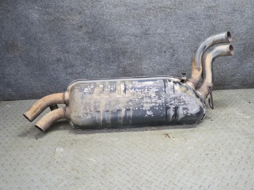 1986-1991 Mercedes-Benz 1264913701 Rear Used OEM Exhaust Muffler