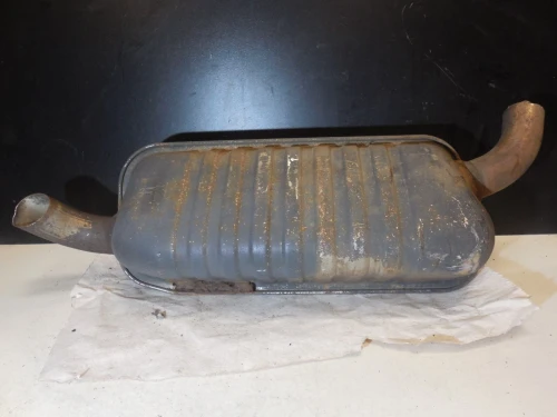 2000-2006 Mercedes-Benz S430 2204910700 Left/Driver Rear Used OEM Exhaust Muffler