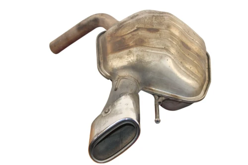 2003-2006 Mercedes-Benz SL500 Left/Driver Rear Used OEM Exhaust Muffler
