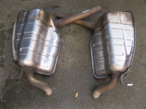 2003-2006 Mercedes-Benz E-Class 2114911101 2114911001 Left & Right Used OEM Exhaust Muffler