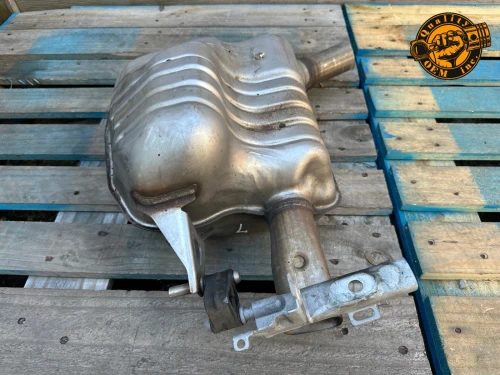 2015-2021 Mercedes-Benz C-Class Left/Driver Rear Used OEM Exhaust Muffler