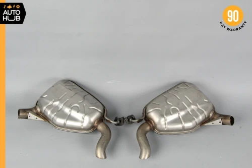 2007-2009 Mercedes-Benz E-Class Left & Right Used OEM Exhaust Muffler
