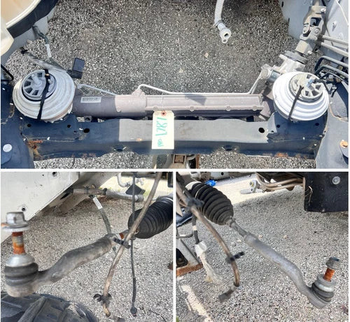 10-15 Jaguar XK XKR X150 Power Steering Rack And Pinion w/ Link 8W83-3200-A OEM used OEM rack and pinion
