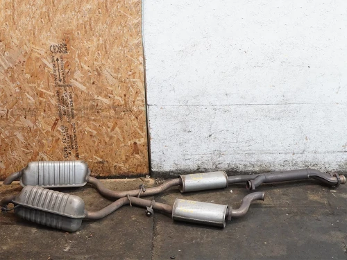 2000-2006 Mercedes-Benz S500 2204901021 Left & Right Used OEM Exhaust Muffler