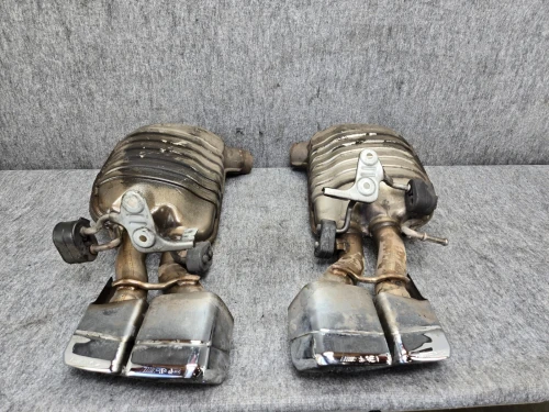 Mercedes-Benz CLS63 AMG Left & Right Rear Used OEM Exhaust Muffler