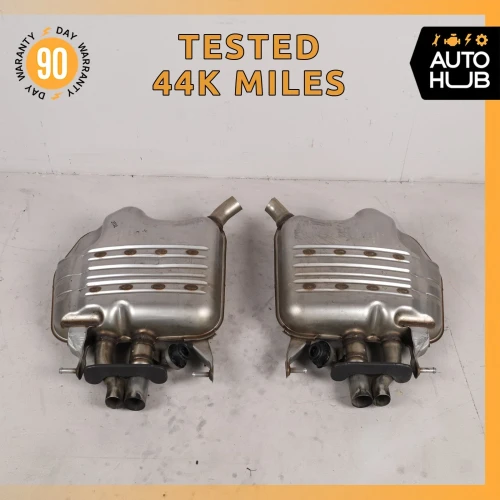 2018-2020 Mercedes-Benz S-Class 2224911600 Left & Right Used OEM Exhaust Muffler