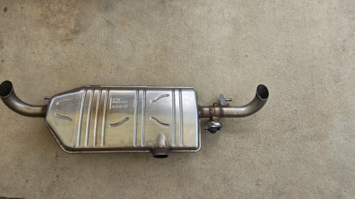 2020 Mercedes-Benz A220 Rear Used OEM Exhaust Muffler