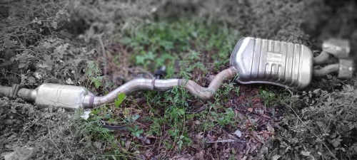Mercedes-Benz A2084910001 A2094910001 Used OEM Exhaust Muffler